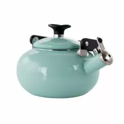1.5 Quart Enamel On Steel Whistling Tea Kettle in Blue by KENMORE