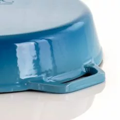 12 in. Cast Iron Nonstick Skillet in Blue by MegaChef 12 12 in. Cast Iron Nonstick Skillet in Blue by MegaChef -Cookware Sales Shop blue megachef skillets 985112879m 44 1000