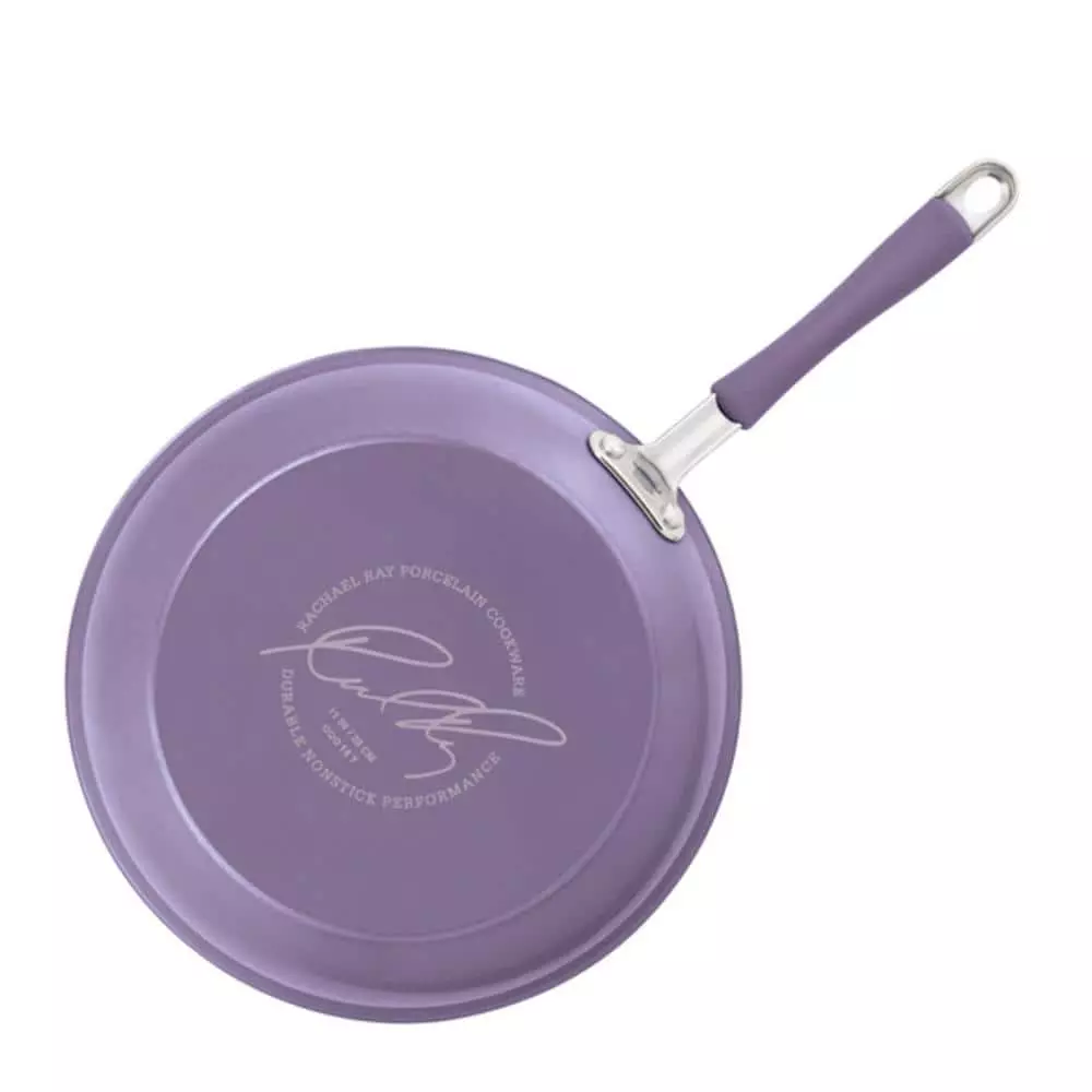 Cucina 18-Piece Aluminum Nonstick Cookware Set in Lavender by Rachael Ray 5 Cucina 18-Piece Aluminum Nonstick Cookware Set in Lavender by Rachael Ray - Image 3