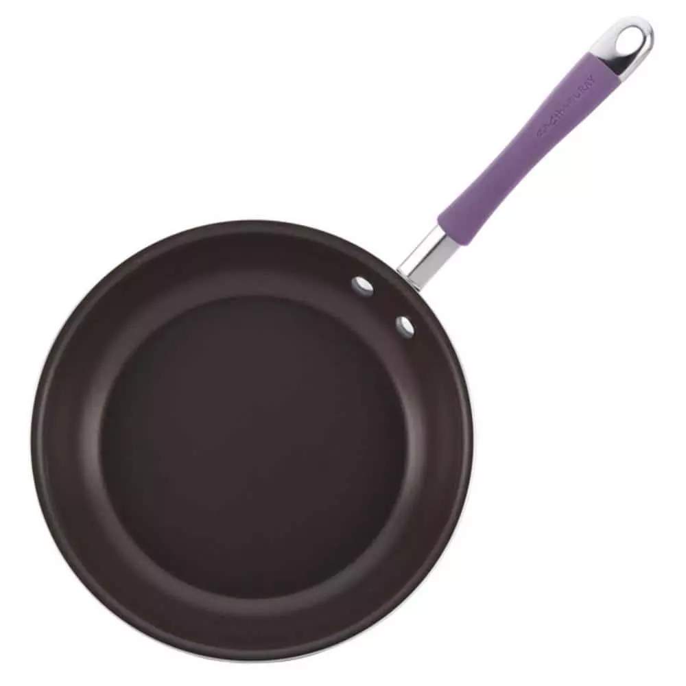 Cucina 18-Piece Aluminum Nonstick Cookware Set in Lavender by Rachael Ray 4 Cucina 18-Piece Aluminum Nonstick Cookware Set in Lavender by Rachael Ray - Image 2