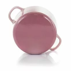 Artisan 7 qt. Enameled Cast Iron Dutch Oven in Blush Pink by Crock-Pot -Cookware Sales Shop blush pink crock pot dutch ovens 985118099m 4f 1000