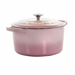 Artisan 7 qt. Enameled Cast Iron Dutch Oven in Blush Pink by Crock-Pot