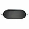 18 in. x 8.5 in Black Carbon Steel Nonstick Double Burner Griddle by Brentwood Appliances -Cookware Sales Shop brentwood appliances griddles bcm 2000 64 1000