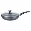 Large 11 in. Aluminum Non-Stick Cooktop Wok with Lid by Brentwood Appliances -Cookware Sales Shop brentwood appliances woks stir fry pans bwl 407 64 1000