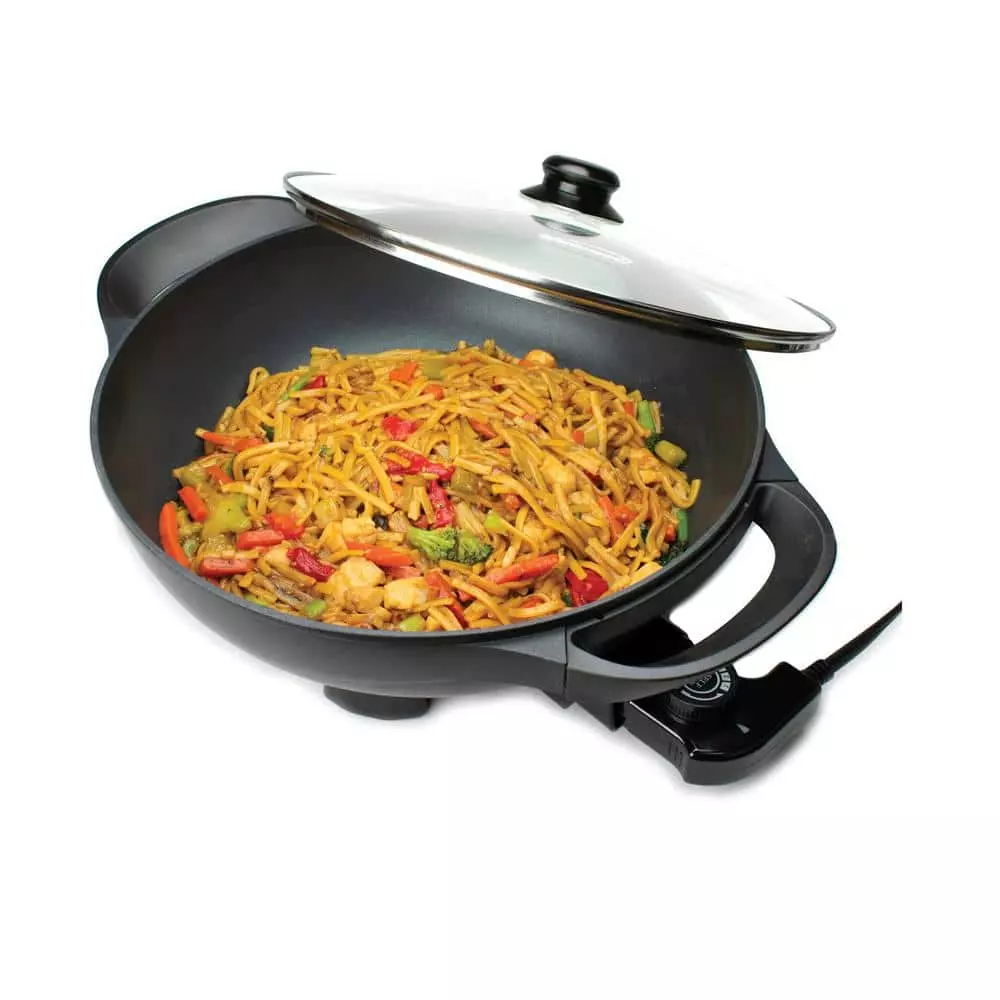 13 in. Electric Non-Stick Woks Skillet by Brentwood Appliances 9 13 in. Electric Non-Stick Woks Skillet by Brentwood Appliances - Image 7