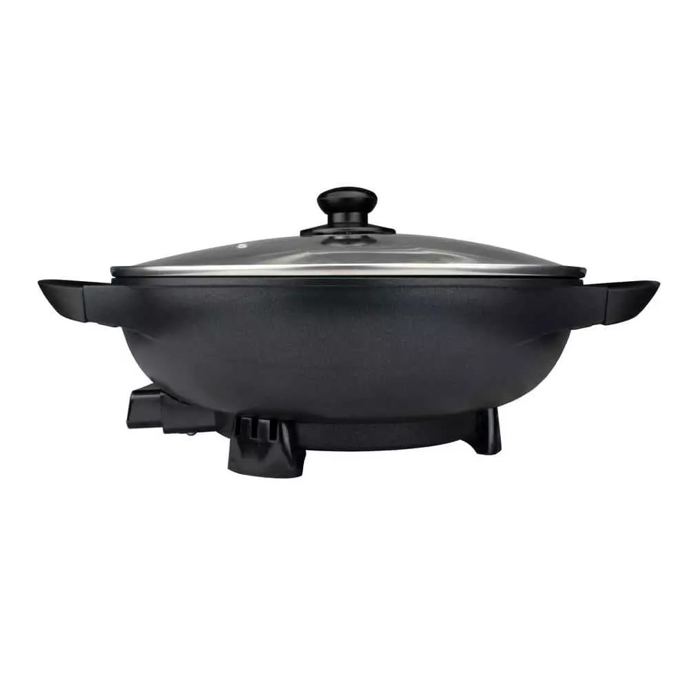 13 in. Electric Non-Stick Woks Skillet by Brentwood Appliances 3 13 in. Electric Non-Stick Woks Skillet by Brentwood Appliances
