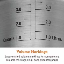 Thermal Pro Clad 3-qt. Stainless Steel Saucepan in Silver with lid by Breville -Cookware Sales Shop breville sauce pans 32066 4f 1000