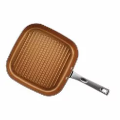 Home Collection 11.25 in. Aluminum Nonstick Grill Pan in Brown Sugar by Ayesha Curry 14 Home Collection 11.25 in. Aluminum Nonstick Grill Pan in Brown Sugar by Ayesha Curry -Cookware Sales Shop brown sugar ayesha curry grill pans 10762 77 1000