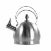12-Cup Brushed Silver Stainless Steel Whistling Kettle by MegaChef 2 12-Cup Brushed Silver Stainless Steel Whistling Kettle by MegaChef -Cookware Sales Shop brushed silver megachef tea kettles 985114590m 64 1000
