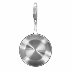 Induction 21 Steel 10 in. Stainless Steel Frying Pan in Brushed Stainless Steel by Chantal 11 Induction 21 Steel 10 in. Stainless Steel Frying Pan in Brushed Stainless Steel by Chantal -Cookware Sales Shop brushed stainless steel chantal skillets slin63 24 1f 1000