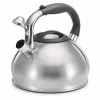 Gum Drop 10-Cup Stainless Steel Tea Kettle by Polder 2 Gum Drop 10-Cup Stainless Steel Tea Kettle by Polder -Cookware Sales Shop brushed steel polder tea kettles kth 128 47rm 64 1000
