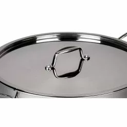 12 Qt. Full Tri-ply Body Professional Grade Stainless Steel Stock Pot by Camerons Products 11 12 Qt. Full Tri-ply Body Professional Grade Stainless Steel Stock Pot by Camerons Products -Cookware Sales Shop camerons products stock pots sp12tpml 44 1000