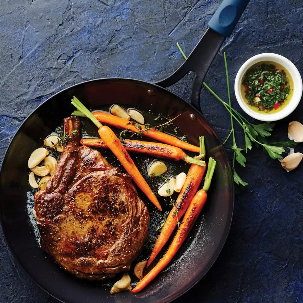 12 in. Carbon Steel Frying Pan by Tramontina 4 12 in. Carbon Steel Frying Pan by Tramontina - Image 2