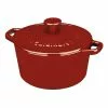 Chef's Classic 3 qt. Oval Cast Iron Dutch Oven in Cardinal Red with Lid by Cuisinart 2 Chef's Classic 3 qt. Oval Cast Iron Dutch Oven in Cardinal Red with Lid by Cuisinart -Cookware Sales Shop cardinal red cuisinart dutch ovens ci630 20cr 64 1000