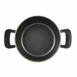 4.5 qt. Cast Aluminum Dutch Oven in Champagne with Lid by BERGNER -Cookware Sales Shop champagne dutch ovens bgus14007chp 1f 1000