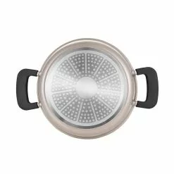 4.5 qt. Cast Aluminum Dutch Oven in Champagne with Lid by BERGNER -Cookware Sales Shop champagne dutch ovens bgus14007chp 44 1000