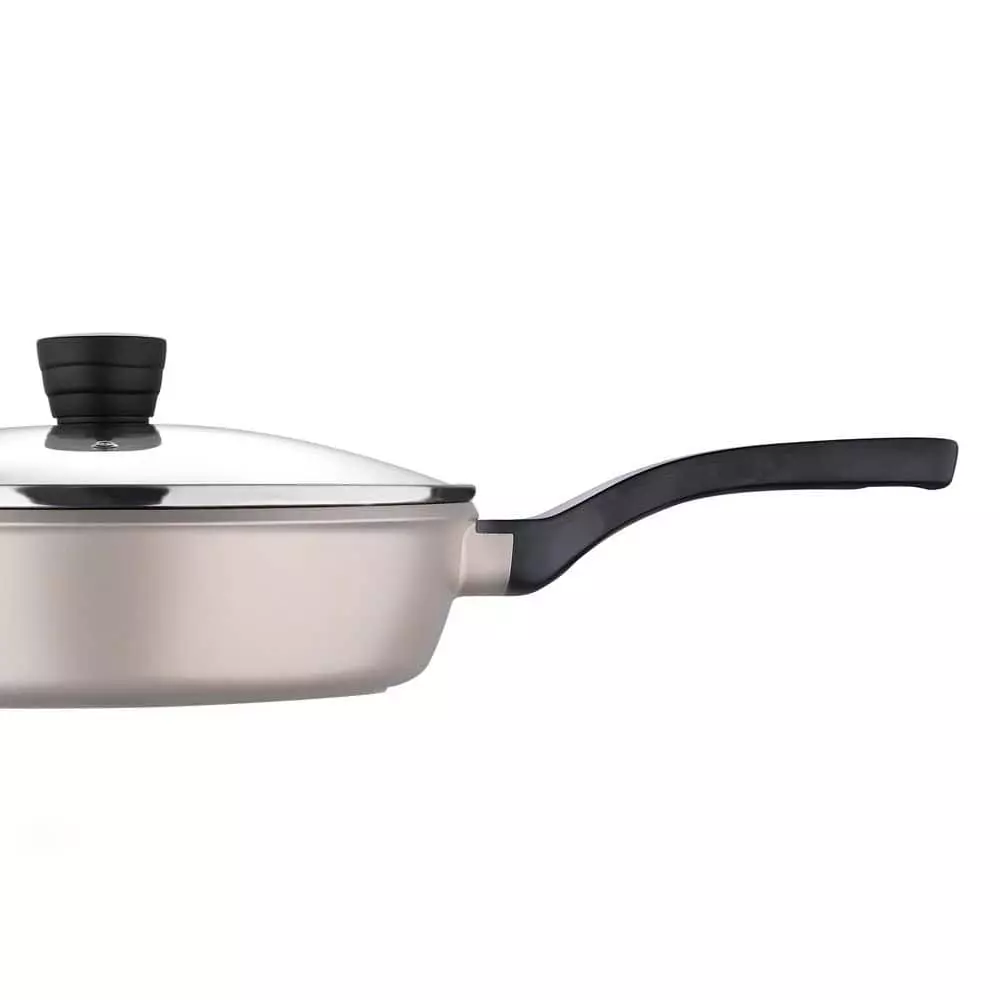 4 qt. Aluminum Saute Pan with Lid by BERGNER 8 4 qt. Aluminum Saute Pan with Lid by BERGNER - Image 6