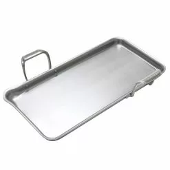 21 Supreme 19 in. Stainless Steel Tri-Ply Griddle by Chantal