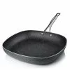 11 in. Aluminum Ultra-Durable Non-Stick Diamond Infused Square Fry Pan by GRANITESTONE -Cookware Sales Shop charcoal granitestone skillets 2148 64 1000