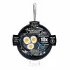 14 in. Aluminum Ultra-Durable Diamond Infused Family Skillet with Helper Handle by GRANITESTONE -Cookware Sales Shop charcoal granitestone skillets 2592 64 1000