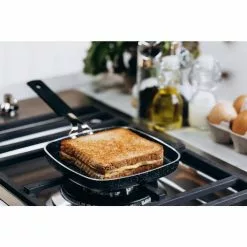 StackMaster 5-Piece Aluminum Non-Stick Diamond Infused Mini Cookware Set by GRANITESTONE -Cookware Sales Shop charcoal granitestone skillets 2716 4f 1000