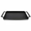 French Enameled 14 in. Rectangular Cast Iron Griddle in Caviar Grey by Chasseur 1 French Enameled 14 in. Rectangular Cast Iron Griddle in Caviar Grey by Chasseur -Cookware Sales Shop chasseur griddles ci 3352c ci 165 64 1000