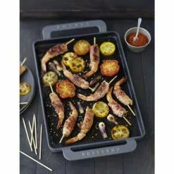 French Enameled 14 in. Rectangular Cast Iron Griddle in Red by Chasseur -Cookware Sales Shop chasseur griddles ci 3352fr ci 164 31 1000