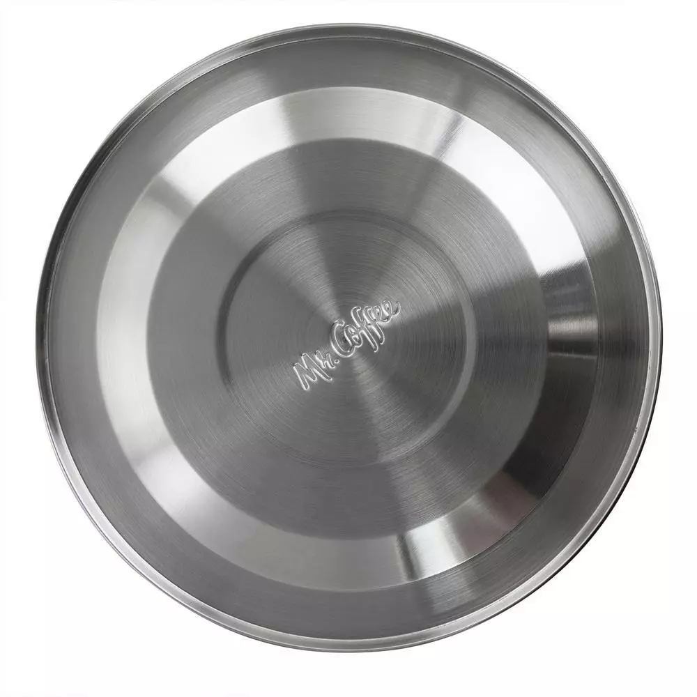 Donato 2.5 Qt. Stainless Steel Round Whistling Tea Kettle Brushed Chrome by Mr. Coffee 4 Donato 2.5 Qt. Stainless Steel Round Whistling Tea Kettle Brushed Chrome by Mr. Coffee - Image 2