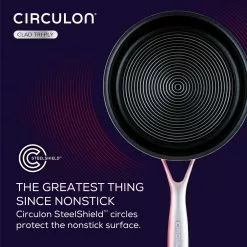 Clad Stainless Steel 2 qt. Stainless Steel Saucepan Silver with Glass Lid by Circulon 12 Clad Stainless Steel 2 qt. Stainless Steel Saucepan Silver with Glass Lid by Circulon -Cookware Sales Shop circulon sauce pans 30014 4f 1000