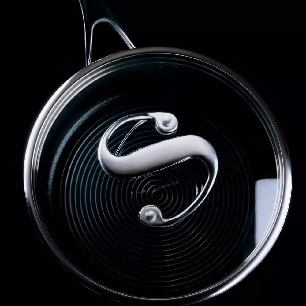 Clad Stainless Steel 2 qt. Stainless Steel Saucepan Silver with Glass Lid by Circulon 9 Clad Stainless Steel 2 qt. Stainless Steel Saucepan Silver with Glass Lid by Circulon - Image 7