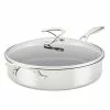 C-Series 5 qt. Stainless Steel Nonstick Saute Pan Silver with Lid by Circulon -Cookware Sales Shop circulon saute pans 30016 64 1000