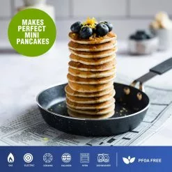 Classic Blue 5.5 in. Aluminum Non-Stick Diamond Infused Mini Fry Pan by GRANITESTONE 17 Classic Blue 5.5 in. Aluminum Non-Stick Diamond Infused Mini Fry Pan by GRANITESTONE -Cookware Sales Shop classic blue granitestone skillets 7031 31 1000