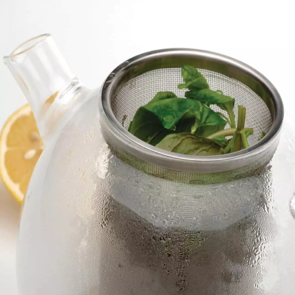 Essentials Dorado 44 oz. 4-Piece 5.5-Cups Glass Teapot by BergHOFF 6 Essentials Dorado 44 oz. 4-Piece 5.5-Cups Glass Teapot by BergHOFF - Image 4