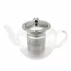 600 ml, 20 oz. (2.7 cup) Clear Glass Tea Pot with Stainless Steel Removable Lid and Infuser Basket by Creative Home 1 600 ml, 20 oz. (2.7 cup) Clear Glass Tea Pot with Stainless Steel Removable Lid and Infuser Basket by Creative Home -Cookware Sales Shop clear creative home tea kettles 01165 64 1000