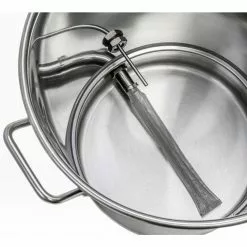 10 Gal/ 40 Quart Stainless Steel Home Brew Kettle w/Dual Filtration by Concord 9 10 Gal/ 40 Quart Stainless Steel Home Brew Kettle w/Dual Filtration by Concord -Cookware Sales Shop concord stock pots bew 10re 4f 1000