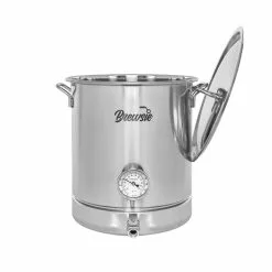 16 Gal/ 64 QT Stainless Steel Home Brew Kettle w/Dual Filtration by Concord 11 16 Gal/ 64 QT Stainless Steel Home Brew Kettle w/Dual Filtration by Concord -Cookware Sales Shop concord stock pots bew 16fk 44 1000