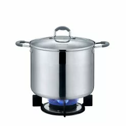10 qt. Stainless Steel Stock Pot with Glass Lid by Concord