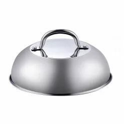 9.5 in./24 cm Stainless Steel Grill Cooking Steaming Dome Lid Cover by Cook N Home 9 9.5 in./24 cm Stainless Steel Grill Cooking Steaming Dome Lid Cover by Cook N Home -Cookware Sales Shop cook n home pot lids 02557 c3 1000