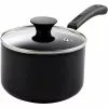 3 qt. Aluminum Nonstick Sauce Pan with Lid in Black by Cook N Home 2 3 qt. Aluminum Nonstick Sauce Pan with Lid in Black by Cook N Home -Cookware Sales Shop cook n home sauce pans 02524 64 1000