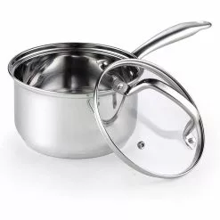 2 qt. Stainless Steel Sauce Pan with Glass Lid by Cook N Home 7 2 qt. Stainless Steel Sauce Pan with Glass Lid by Cook N Home -Cookware Sales Shop cook n home sauce pans 02607 4f 1000