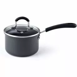 1.5 qt. /14 cm Aluminum Anodized Nonstick Saucepan by Cook N Home 9 1.5 qt. /14 cm Aluminum Anodized Nonstick Saucepan by Cook N Home -Cookware Sales Shop cook n home sauce pans 02632 1f 1000