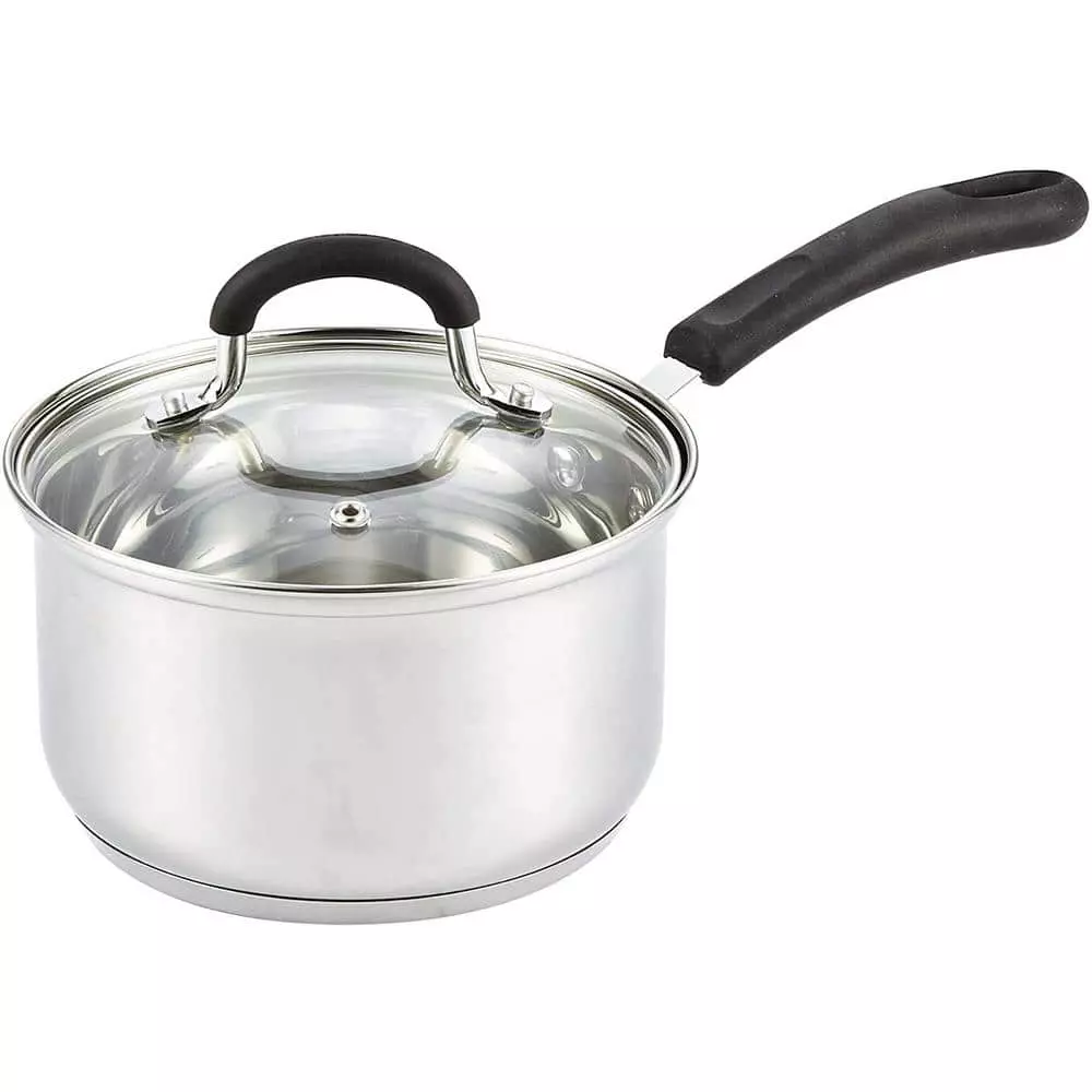 1 qt. and 2 qt. Stainless Steel Saucepan by Cook N Home 6 1 qt. and 2 qt. Stainless Steel Saucepan by Cook N Home - Image 4