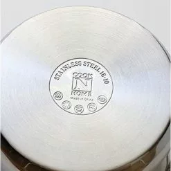 8 qt. Stainless Steel Stockpot with Lid by Cook N Home 11 8 qt. Stainless Steel Stockpot with Lid by Cook N Home -Cookware Sales Shop cook n home stock pots 02570 44 1000