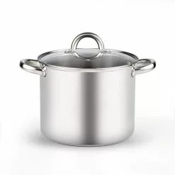 8 qt. Stainless Steel Stockpot with Lid by Cook N Home 9 8 qt. Stainless Steel Stockpot with Lid by Cook N Home -Cookware Sales Shop cook n home stock pots 02570 4f 1000
