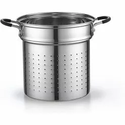 12 Qt. 4-Piece Stainless Steel Pasta Cooker Steamer Multipots by Cook N Home -Cookware Sales Shop cook n home stock pots 02654 4f 1000