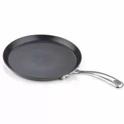 9.5 in. Black Hard Anodized Aluminum Nonstick Crepe Pan by Cooks Standard 9 9.5 in. Black Hard Anodized Aluminum Nonstick Crepe Pan by Cooks Standard -Cookware Sales Shop cooks standard saute pans 02637 1f 1000