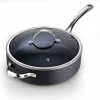5 qt. Hard-Anodized Aluminum Nonstick Deep Saute Pan in Black with Glass Lid by Cooks Standard 1 5 qt. Hard-Anodized Aluminum Nonstick Deep Saute Pan in Black with Glass Lid by Cooks Standard -Cookware Sales Shop cooks standard saute pans nc 00346 64 1000