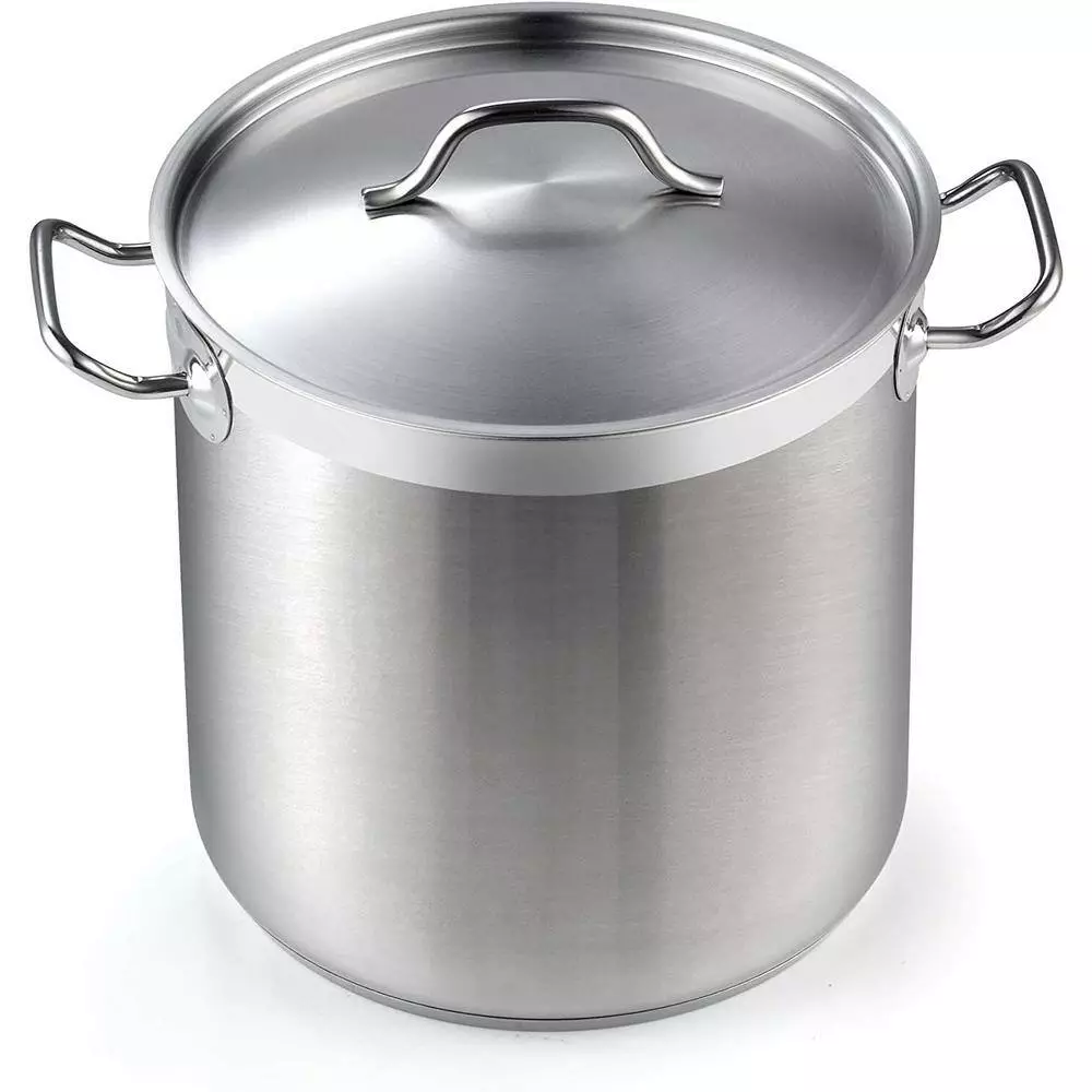 Professional Grade 11 qt. Stainless Steel Stock Pot with Lid by Cooks Standard 6 Professional Grade 11 qt. Stainless Steel Stock Pot with Lid by Cooks Standard - Image 4
