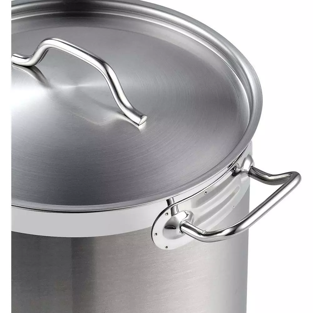 Professional Grade 11 qt. Stainless Steel Stock Pot with Lid by Cooks Standard 7 Professional Grade 11 qt. Stainless Steel Stock Pot with Lid by Cooks Standard - Image 5