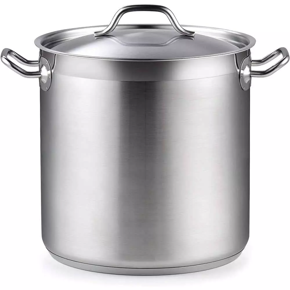 Professional Grade 11 qt. Stainless Steel Stock Pot with Lid by Cooks Standard 4 Professional Grade 11 qt. Stainless Steel Stock Pot with Lid by Cooks Standard - Image 2